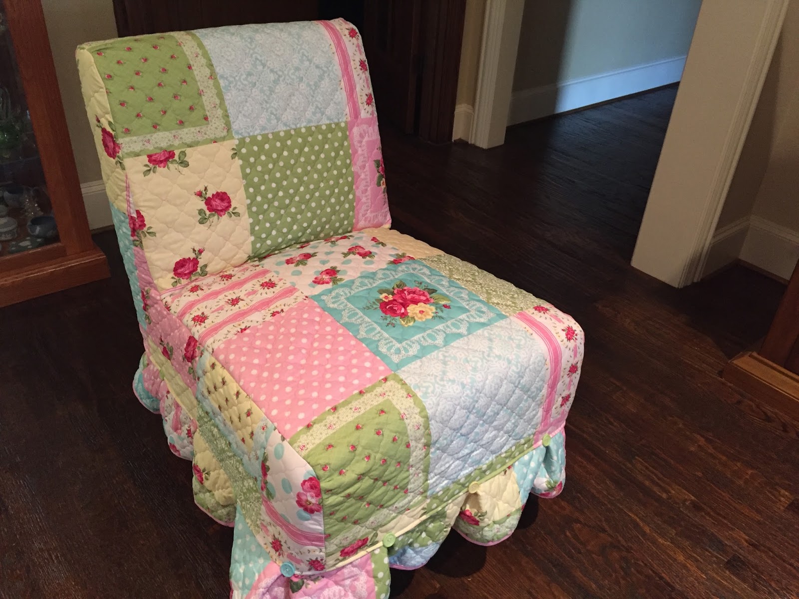 Busy Geemaw Nursery Slipper Chair Slip Cover