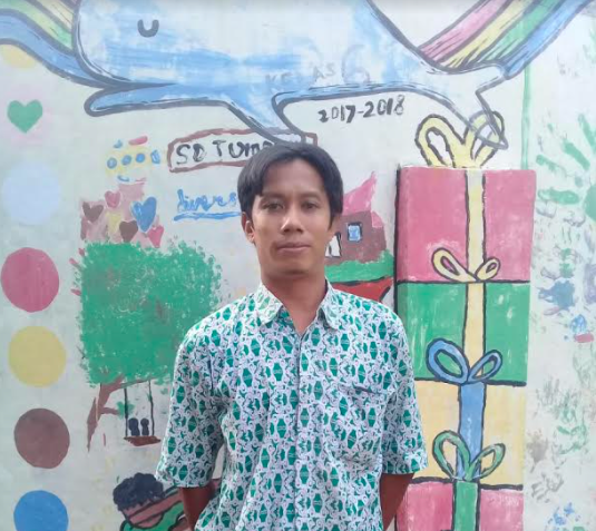 Dian Kurniawan, guru informatika SD Tumbuh Bantul.