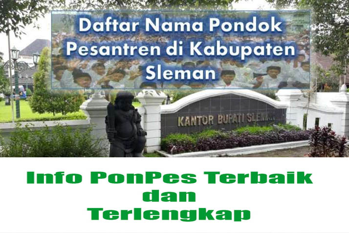 8 Pondok Pesantren Di Kabupaten Sleman Yang Terkenal Info Pondok Pesantren