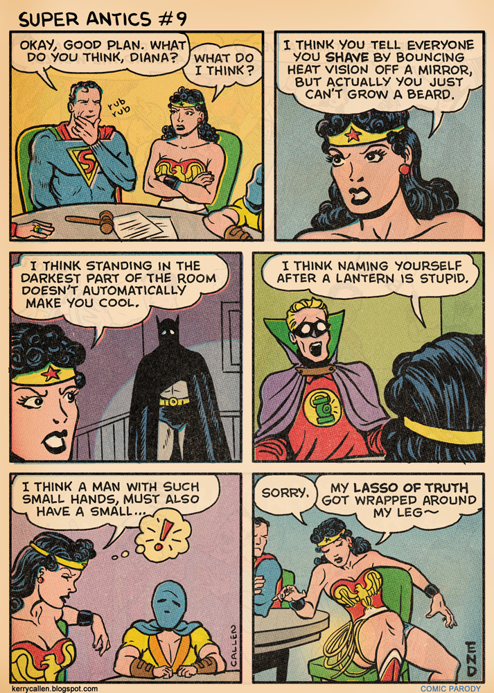 713px x 1000px - Parody] Goddamn, Wonder Woman is a straight up savage : r/comicbooks