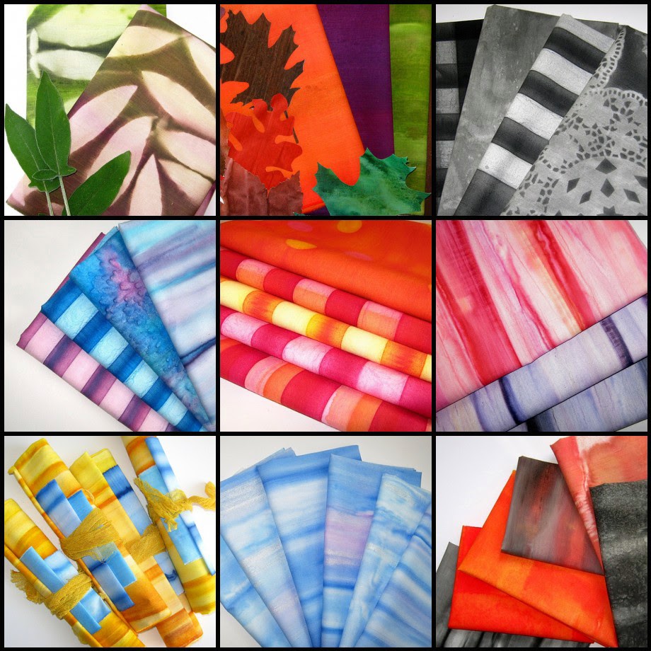 hand painted fabric fabric friday