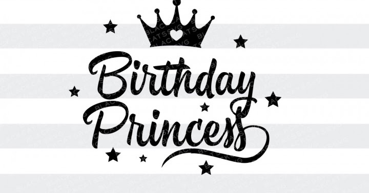 Download Free Birthday Princess Craft Design PSD Mockup Template