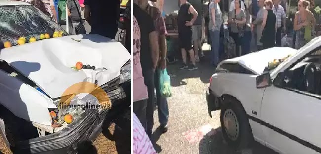 Ηλιούπολη: Βίντεο ντοκουμέντο - Η στιγμή που ΙΧ «καρφώνεται» σε πάγκους της λαϊκής αγοράς Ηλιούπολη: Βίντεο ντοκουμέντο - Η στιγμή που ΙΧ «καρφώνεται» σε πάγκους της λαϊκής αγοράς