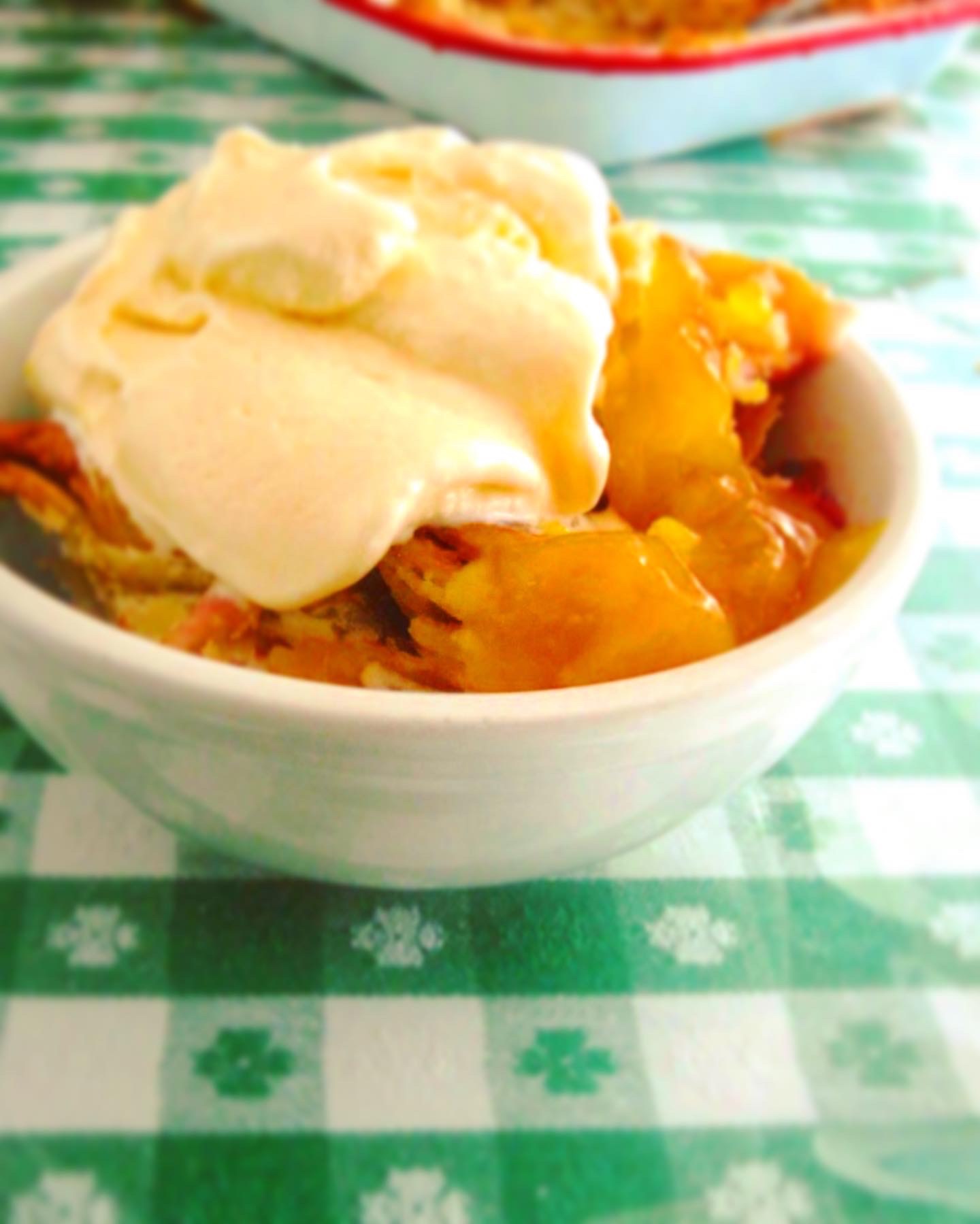 Peach Dumpling Cobbler