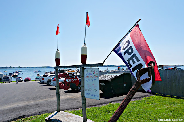 Erica's Seafood & Lobster Shop en Harpswell, Maine