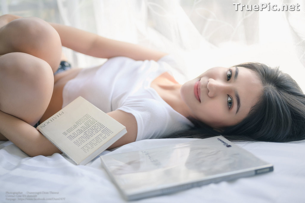 Image Thailand Model - Pattira Saisin - Reading @ Home - TruePic.net - Picture-19