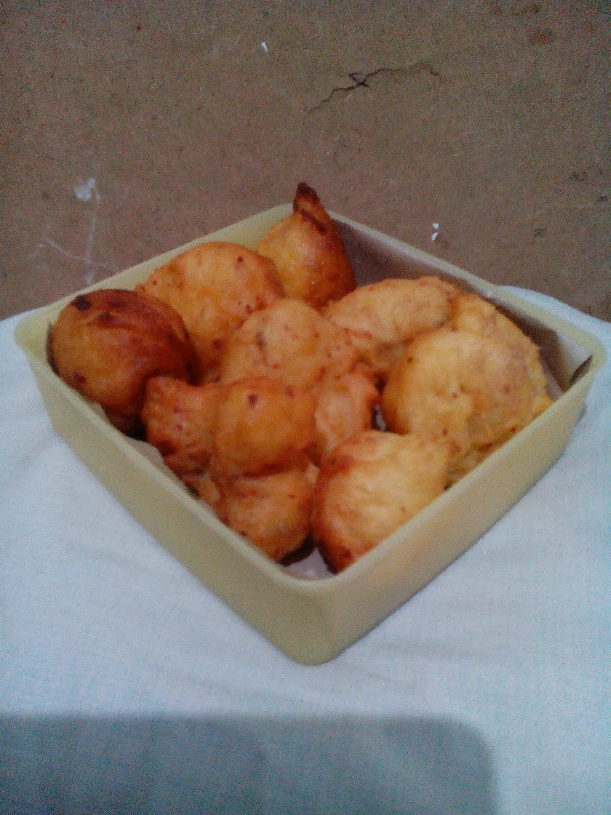 resep roti kentang kornet sudah matang dan siap di makan