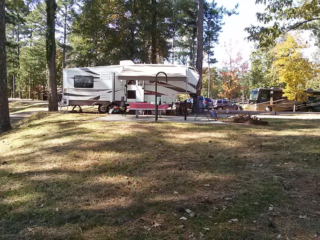 We Would Rather Be Camping! South Abutment Campground Arkabutla Lake, MS