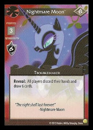My Little Pony Nightmare Moon GenCon CCG Card