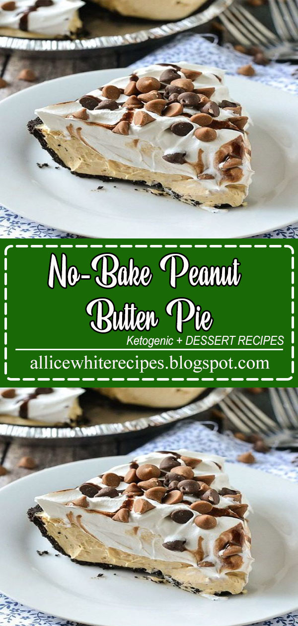NoBake Peanut Butter Pie Allice White