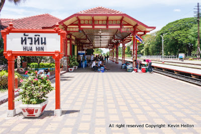 Hua Hin Railway Station, Prachuap Khiri Khan, Thailand