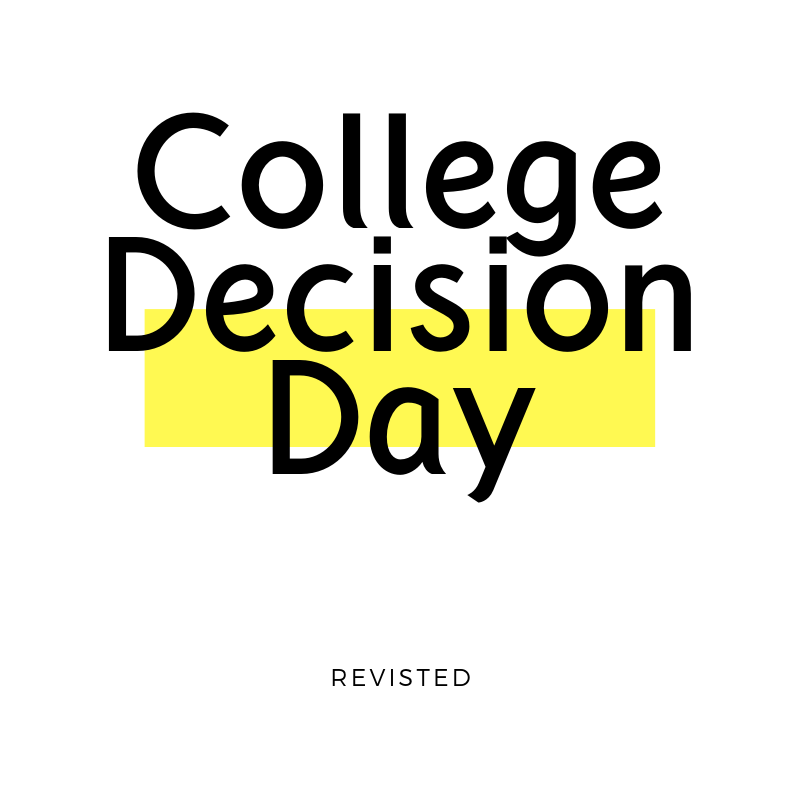 College Decision Day 2019