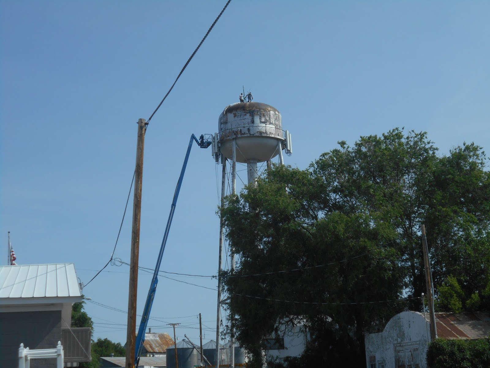Tulelake Water Tower getting a muchneeded facelift, finally