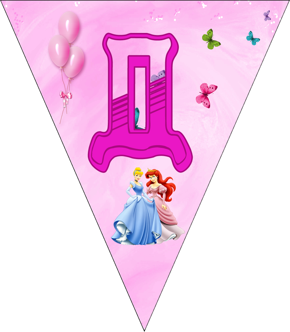 Тема принцесс Диснея в оформлении дня рождения для девочки