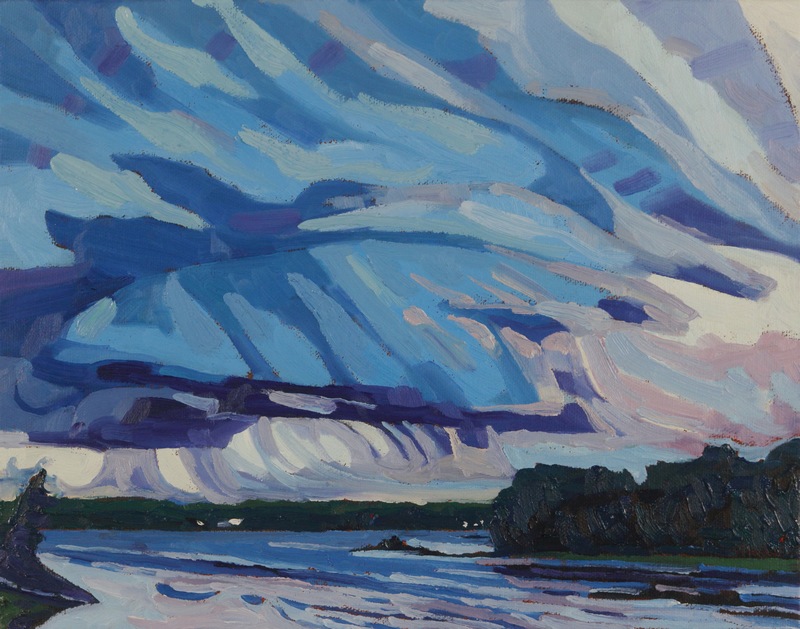 Phil Chadwick's Art 2524 "Singleton Isolated Shower"