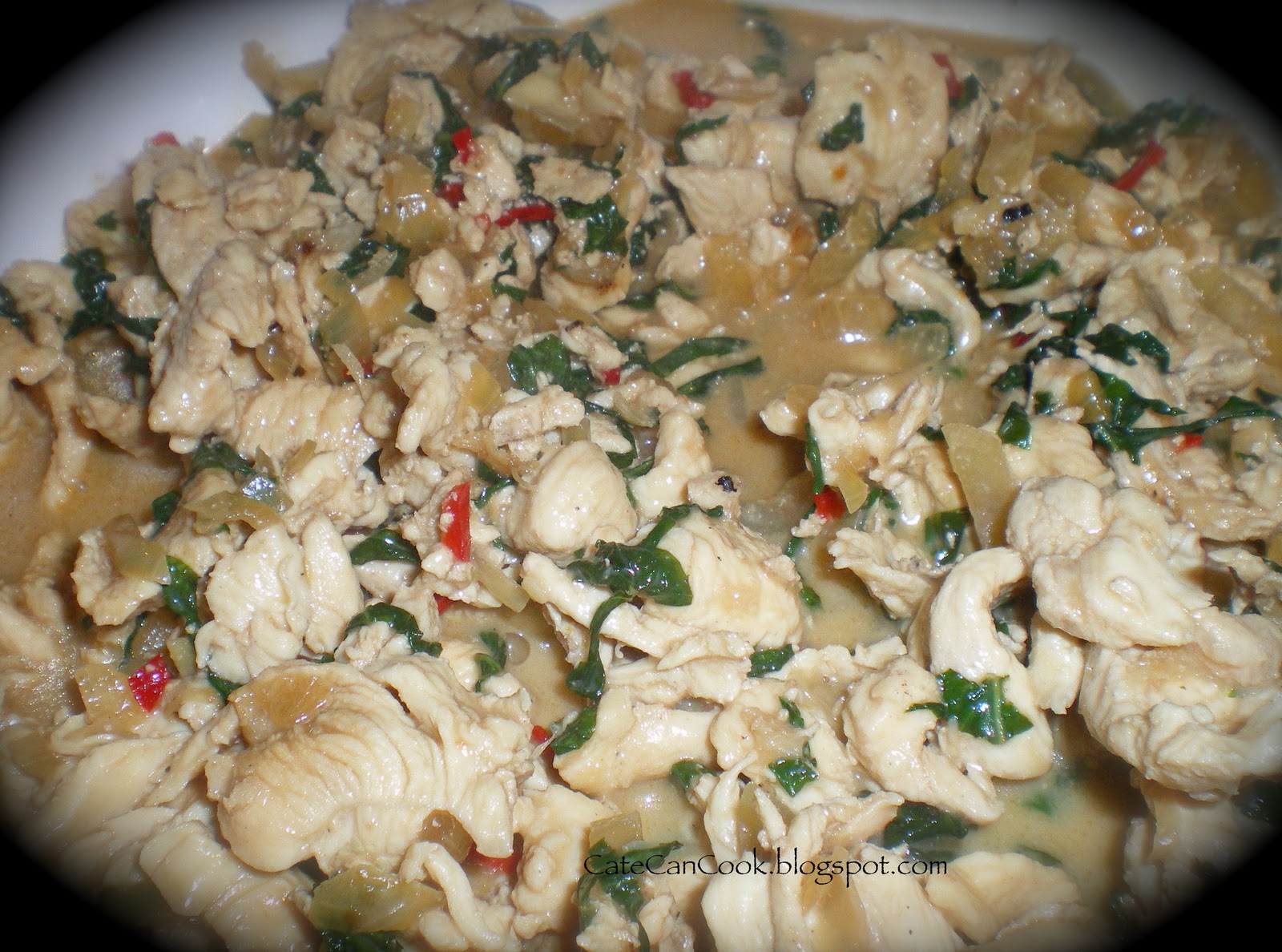 Cate Can Cook, So Can You!! Chilli Coconut Chicken with Basil and