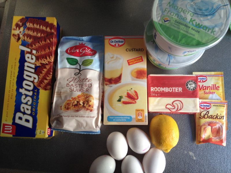 The travel recipe. Bagels and beans cheesecake!