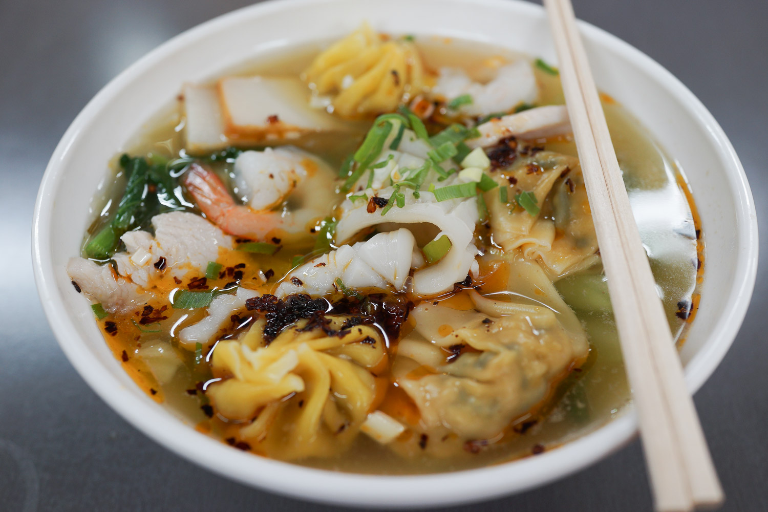 BKyu Won Ton Noodle House Dixon House Food Court Chinatown