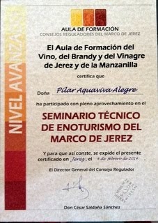 SEMINARIO TÉCNICO DE ENOTURISMO DEL MARCO DE JEREZ