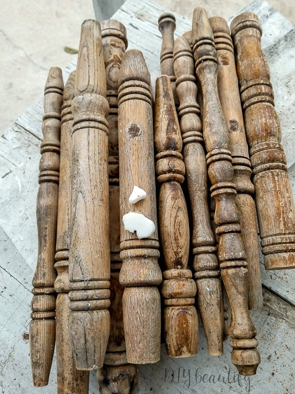 rub spindles with white wax