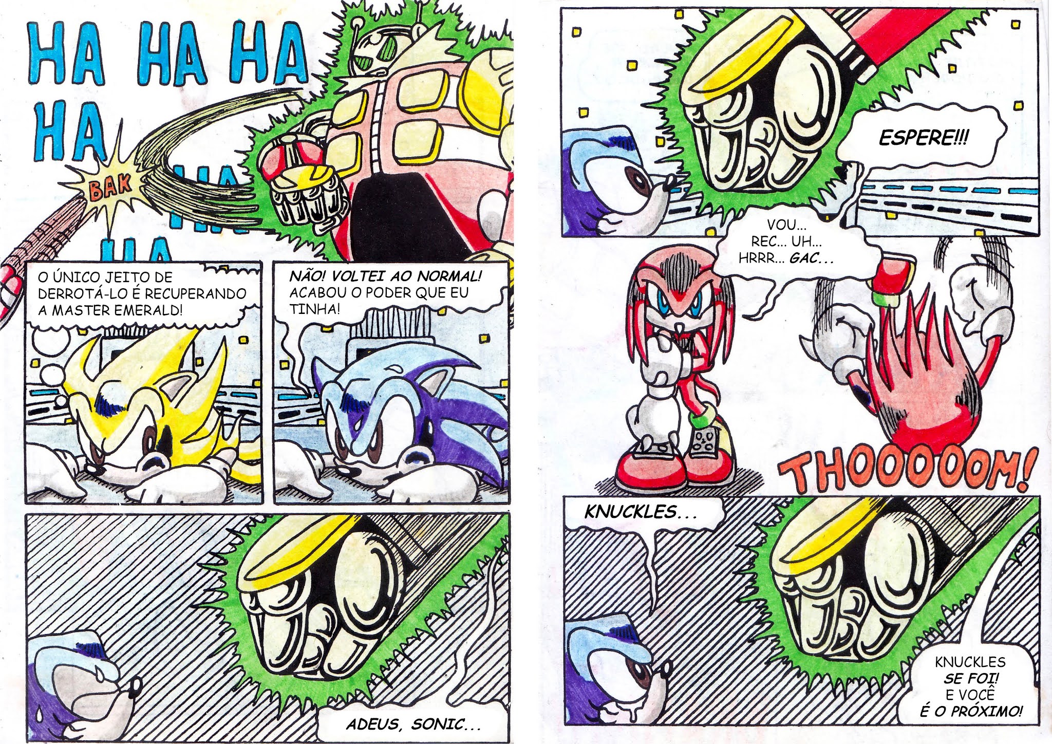 Portfólio de Rogerio Ferraz da Silva: Super Sonic O Retorno do Death Egg