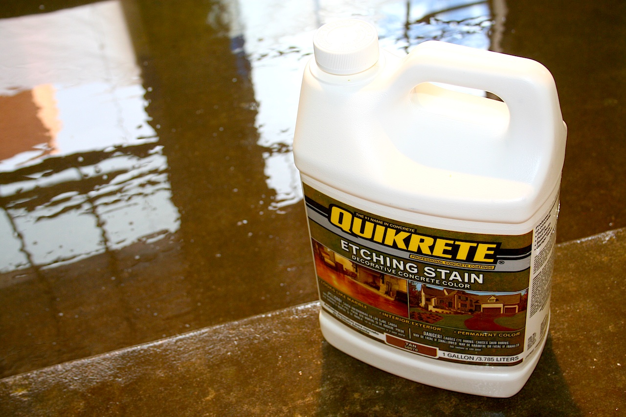 Concrete Staining: Using Quikrete For Your Concrete Staining Project