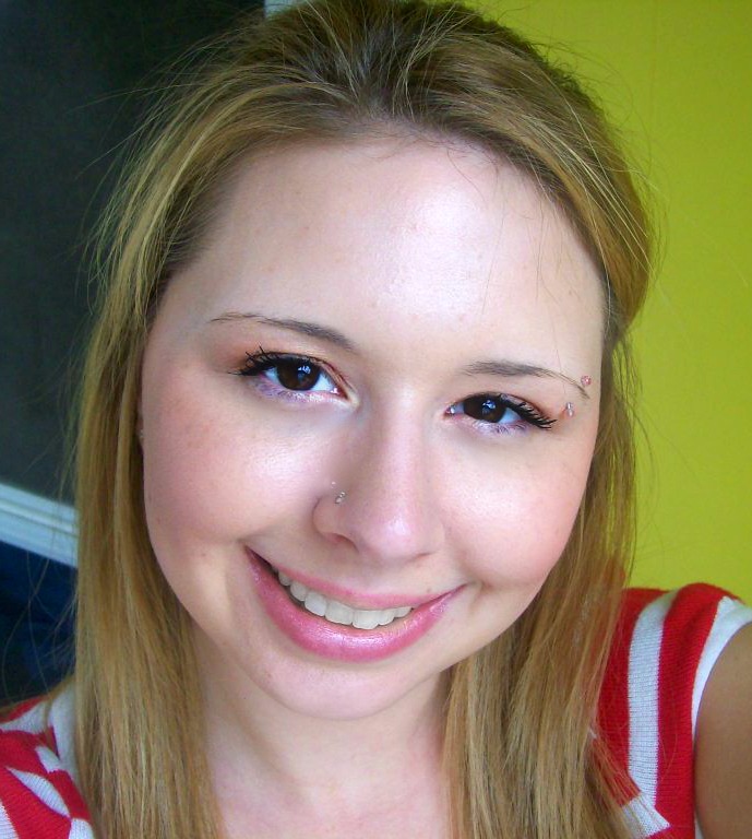 A Little Powder, A Little Paint My Look Peach