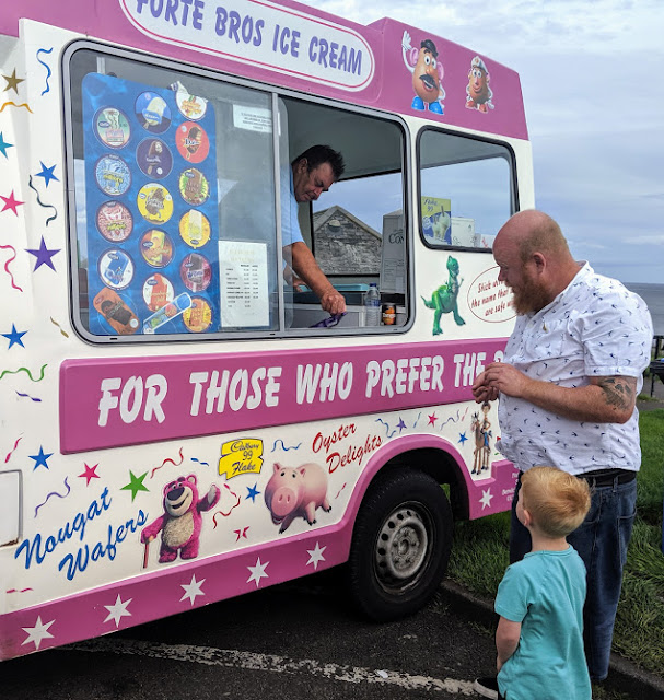 Haven Berwick Upon Tweed Review - ice cream van