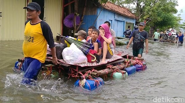 Geger Petugas Dinsos Pekalongan Karaokean Saat Korban Banjir Butuh Bantuan