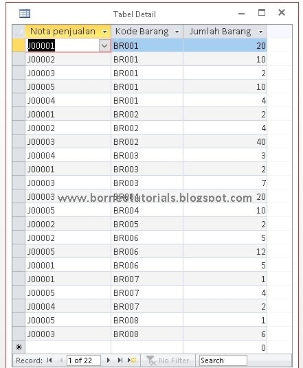 Cara Membuat Query Jenis Query Design Secara Sederhana Dan Mudah Borneotutorials