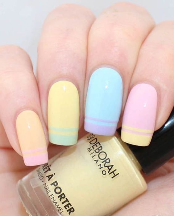PASTEL NAIL POLISHES Miss Rich