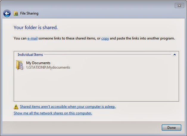 File Sharing Windows 7 File Sharing Windows 7