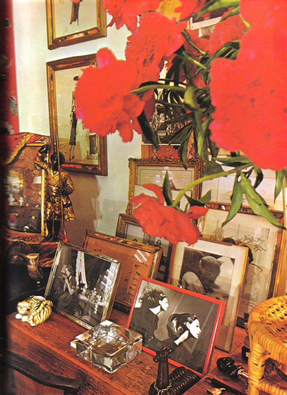 Garden in Hell Inside Diana Vreeland’s Glossy Red Apartment in New