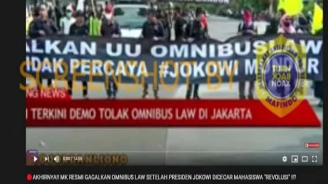 Akhirnya MK Resmi Gagalkan Omnibus Law, Cek Faktanya Akhirnya MK Resmi Gagalkan Omnibus Law, Cek Faktanya