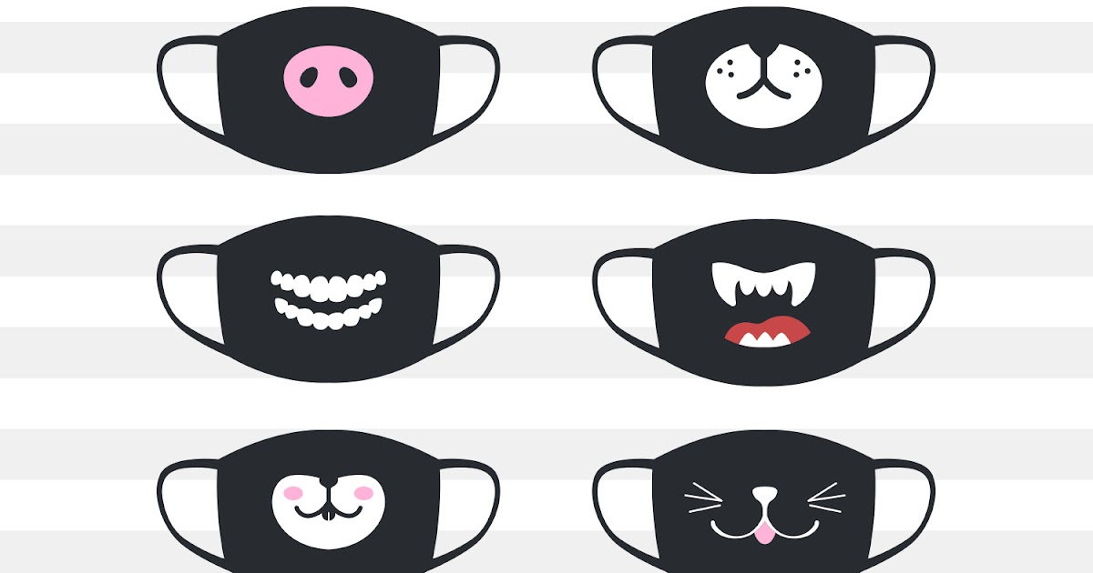 Download Free Free Face Mask Design Svgs PSD Mockup Template