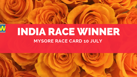 Mysore Race Card 10th July