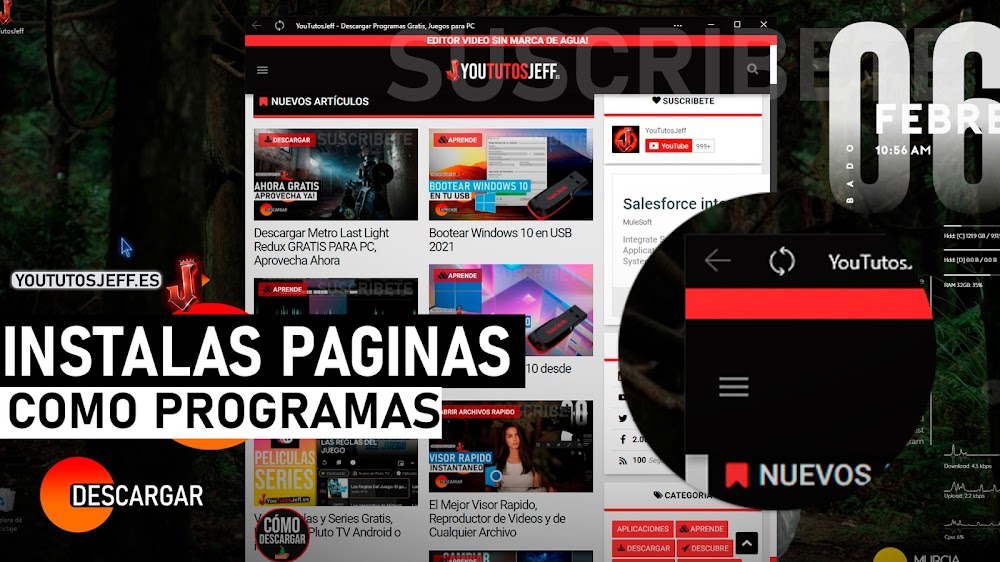 Instalar Pagina Web como Programa en Windows 10