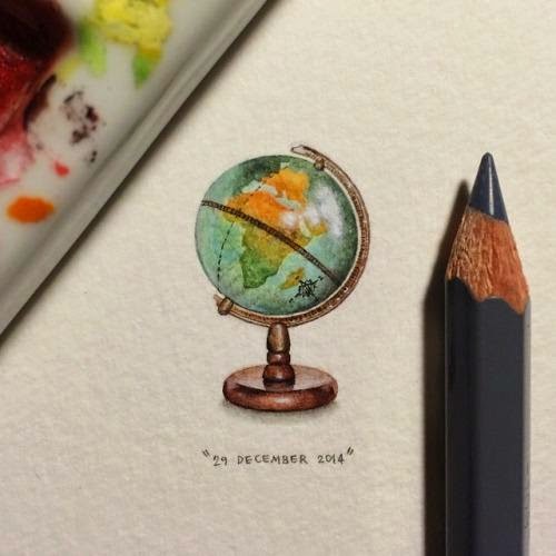 30-Globe-Of-The-World-Lorraine-Loots-Miniature-Paintings-Commemorating-Special-Occasions-www-designstack-co