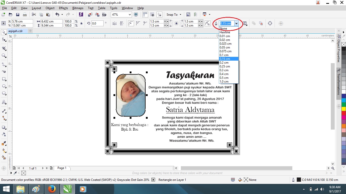 Cara Membuat Undangan Dengan Corel Draw X5 Pdf | cara membuat desain undangan aqiqah dengan corel draw Cara Membuat Undangan Dengan Corel Draw X5 Pdf | cara membuat desain undangan aqiqah dengan corel draw
