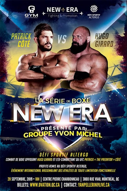 Hugo Girard vs Pat Côté - UFC vs Strongman. StrengthFighter.com