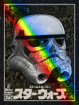 Star Wars “Trooper” Screen Print by Brian Ewing