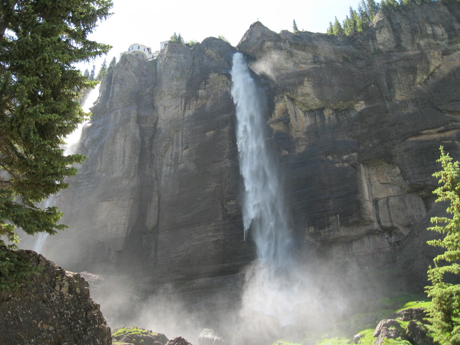 Four Corners Hikes Telluride Above Bridal Veil Falls