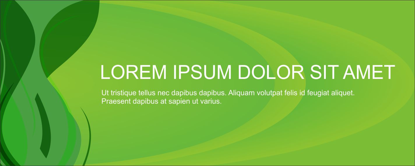 Template Desain Spanduk Kosong yang Elegan CDR - Masvian