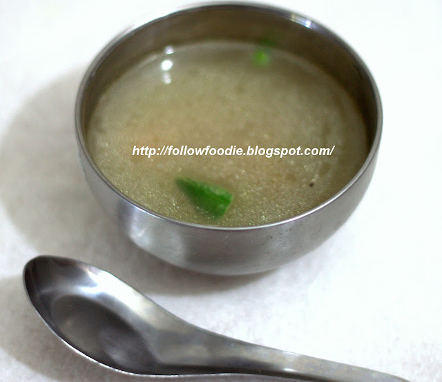 Follow foodie Indo Chinese Vegetable Soup