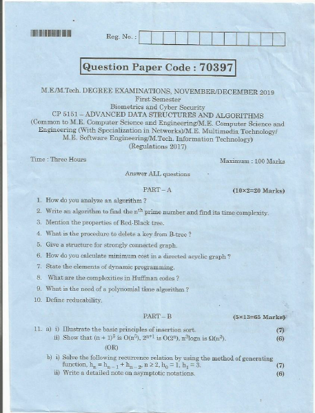 assignments questions paper