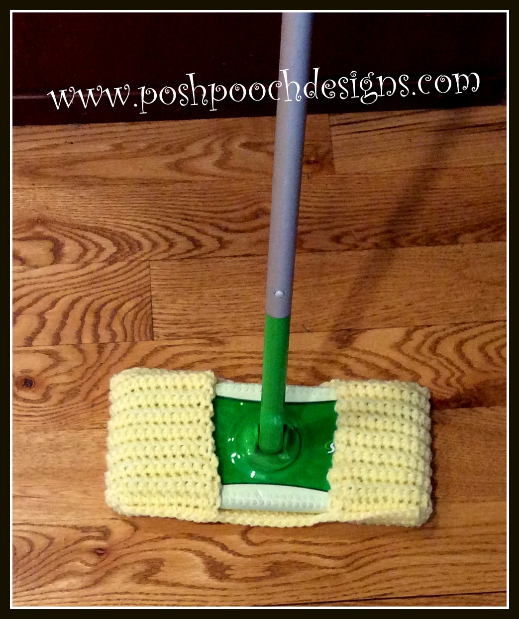 Posh Pooch Designs Dog Clothes Hair Grabber Swiffer Cover Crochet