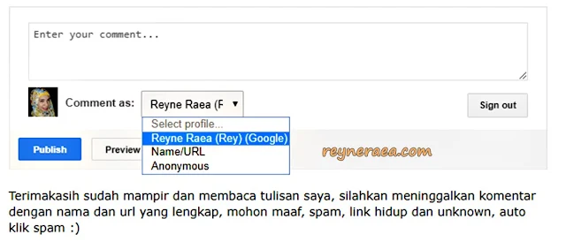 menurunkan nilai spam score blog