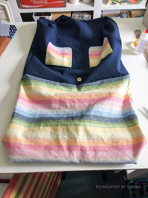 DIY Computer Tote: New Life for an Old Blazer Tutorial