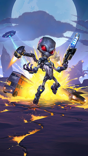 Destroy All Humans 2 PC Desktop Wallpaper Destroy All Humans 2 PC Desktop Wallpaper