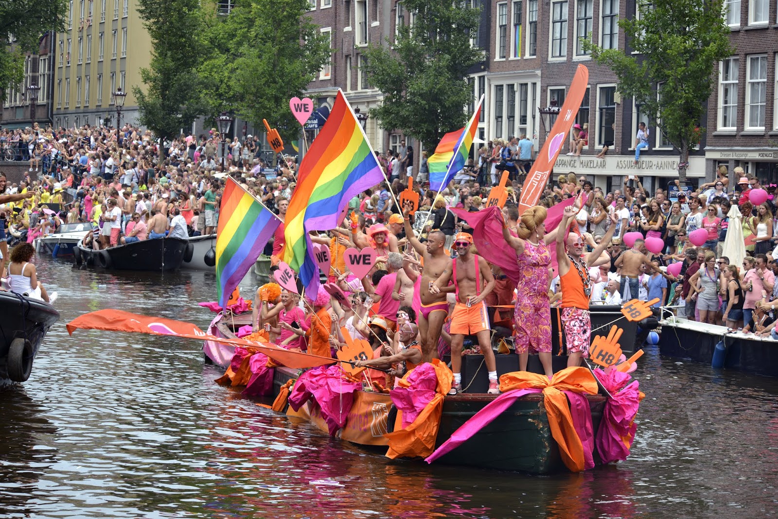 Ben Aquila S Blog A Pride On Water In Amsterdam